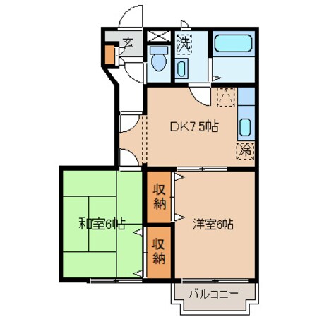 茅野駅 徒歩50分 1階の物件間取画像